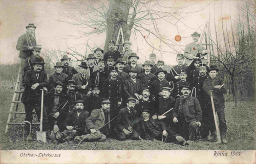 04571 Rötha Obstbau Lehrkursus 1907