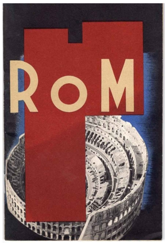Rome travel guide 52 pages 1936