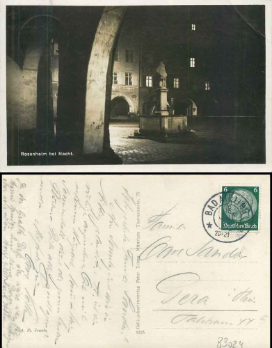 Rosenheim bei Nacht, o 18.7.1935