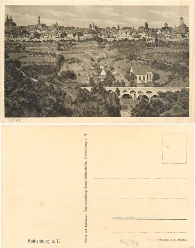 Rothenburg Tauber * ca. 1930