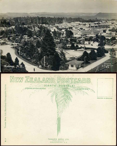 Rotorua New Zealand Postcard *ca. 1920