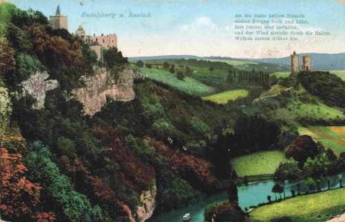 Rudelsburg und Saaleck o 1929