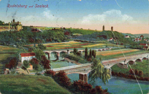 Rudelsburg und Saaleck o 1920