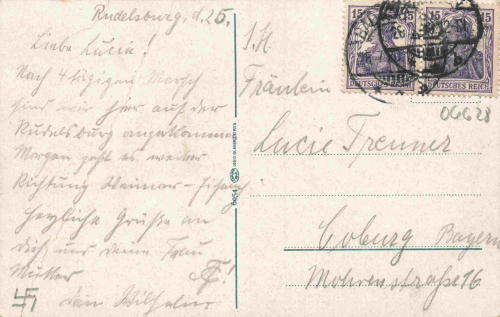 Rudelsburg und Saaleck o 1920
