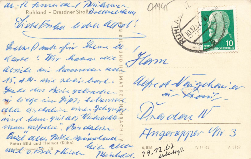 01945 Ruhland Dresdner Strasse o 1962