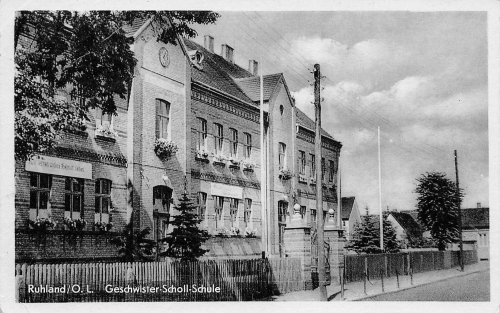 01945 Ruhland Geschwister Scholl Schule o 1965