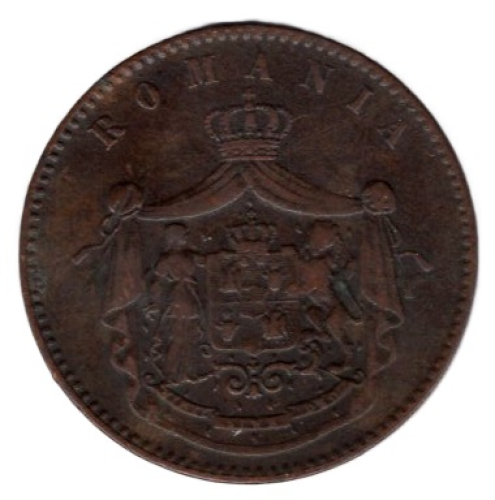 Rumänien 10 Bani 1867
