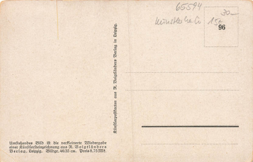 65594 Runkel Castle artist card * approx. 1930