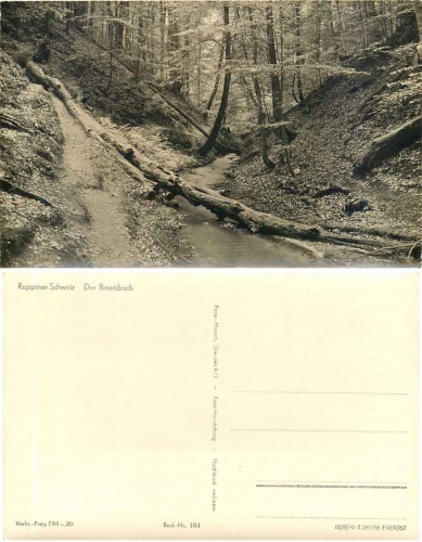 16816 Ruppiner Schweiz Binenbach *1962 Hanich0184