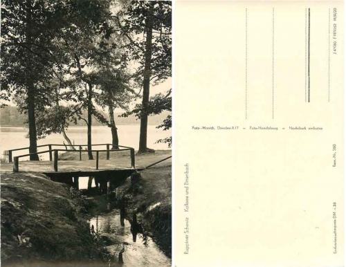 16827 Ruppiner Schweiz Kalksee und Binenbach *1962