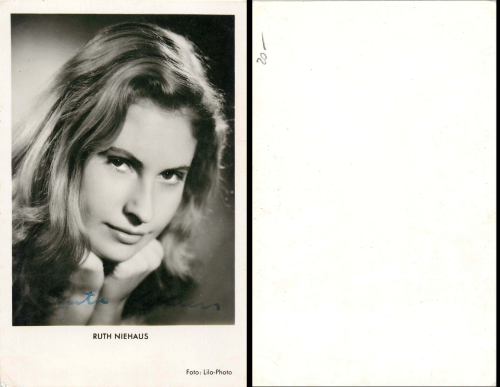 Ruth Niehaus original autograph