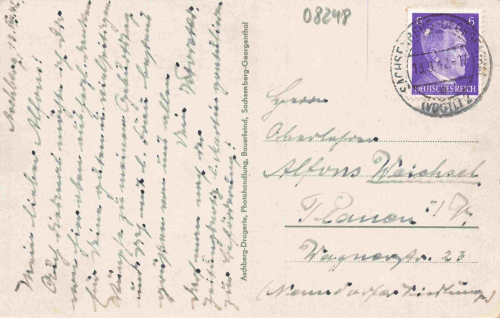 Sachsenberg-Georgenthal Klingenthal o 1942