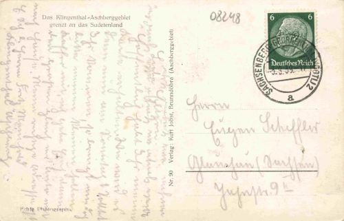 Sachsenberg-Georgenthal Klingenthal o 1939