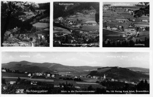 Sachsenberg-Georgenthal Klingenthal Aschberggebiet * um 1940