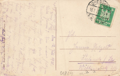 01824 Pfaffenstein climbing rocks Saxon Switzerland o 1925