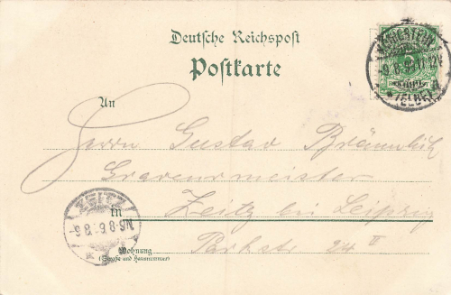 01824 Pfaffenstein Restaurant Saxon Switzerland Lithograph * circa 1899