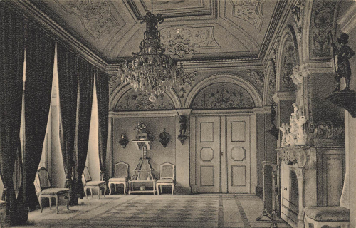 01809 Weesenstein Schloss  Speisesaal * um 1930