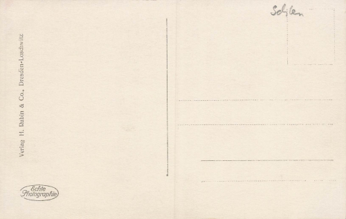 Sagan Schloss Schlesien Zagan * um 1930