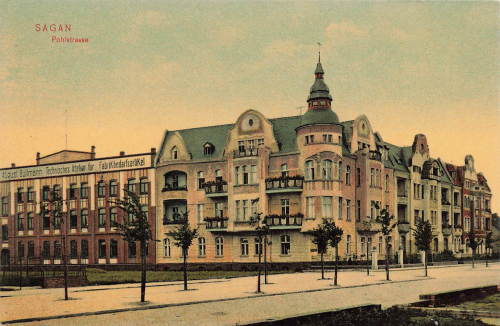 Sagan Pohlstrasse Schlesien Zagan * 1910