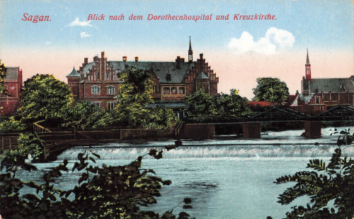 Sagan Dorotheenhospital Schlesien Zagan * 1910