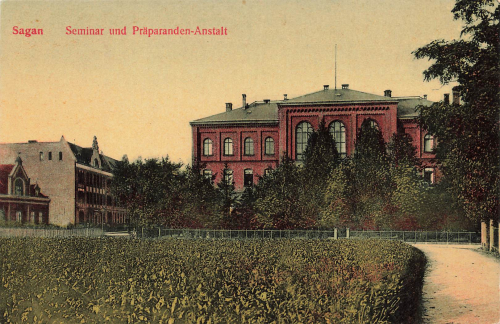 Sagan Seminar und Präparanden Anstalt Schlesien Zagan * um 1910