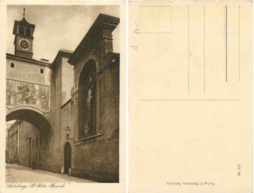 Salzburg St. Peter Bezirk * ca. 1920