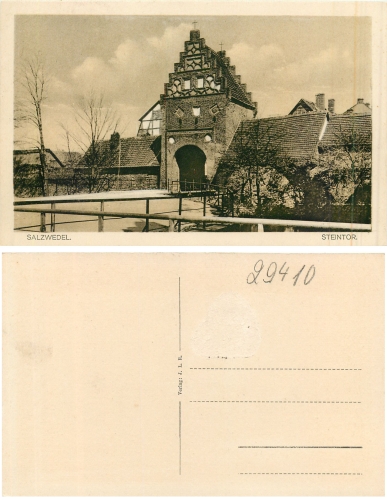 29410 Salzwedel Steintor *ca. 1930