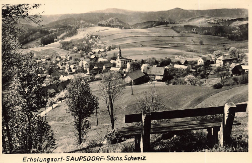 01855 Saupsdorf Sächsische Schweiz * um 1930