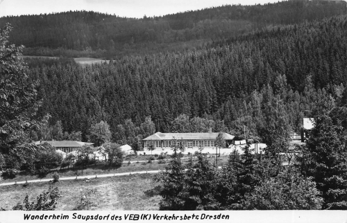 01855 Saupsdorf Sächsische Schweiz Wanderheim * 1960