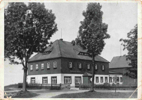 Sayda Erzgebirge Schullandheim Kreuztanne o um 1940