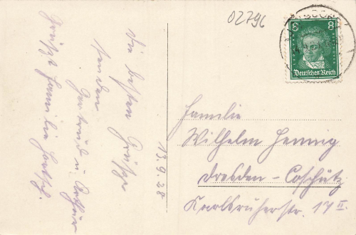 Schanzendorf Zittauer Gebirge Valy o 1928