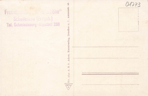 01773 Schellerhau Erzgebirge Fremdenheim Schellerhöhe * um 1940