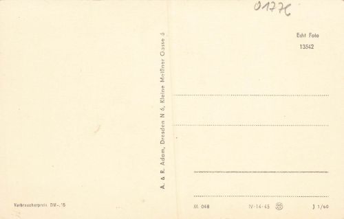 01773 Schellerhau Erzgebirge Ferienheim "Richtkrone" VEB Bau Dresden * 1960