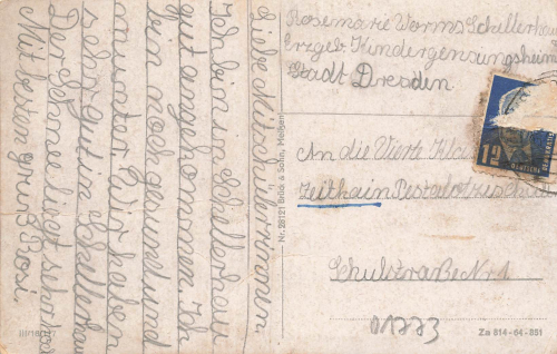 01773 Schellerhau Erzgebirge o um 1950