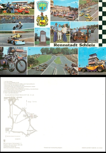 Schleiz triangle race big card * 1977