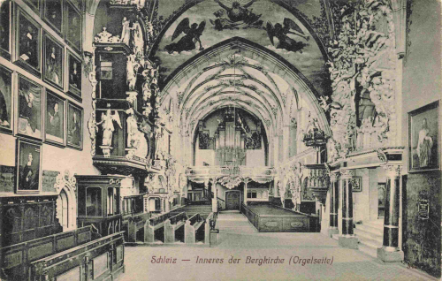 07907 Schleiz Bergkirche gebraucht um 1910