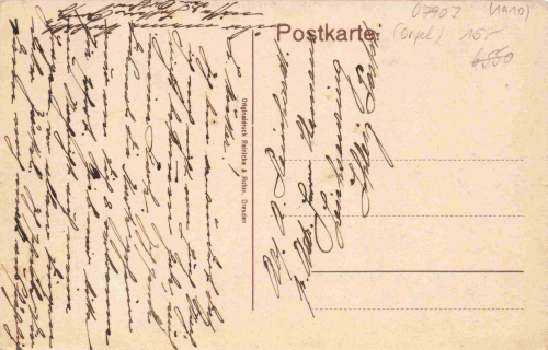 07907 Schleiz Bergkirche gebraucht um 1910