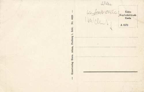 Erlenbusch Schlesien Olszyniec * um 1930