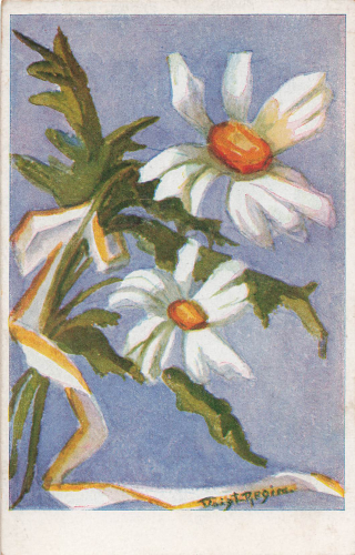 GUpper Silesia border donation artist card * circa 1920
