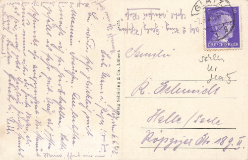 Glatzer Schneeberg Schlesien Masyw Śnieżnika o 1942