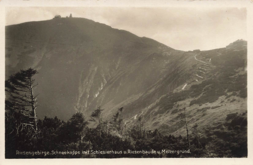 Schlesierhaus Riesenbaude Riesengebirge Schlesien * 1930