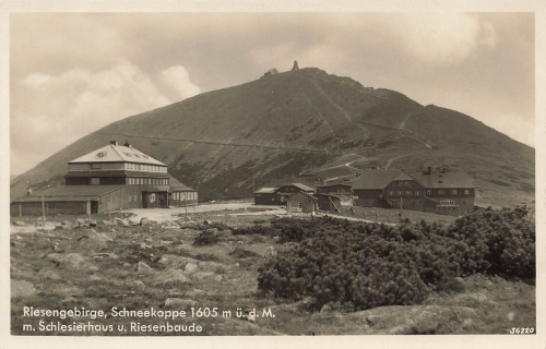 Schlesierhaus Riesenbaude Riesengebirge Schlesien * 1936