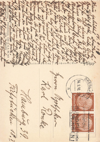 Schlesierhaus Riesenbaude Riesengebirge Schlesien o 1939