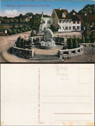 Schleswig Befreiungs-Denkmal *ca.1920