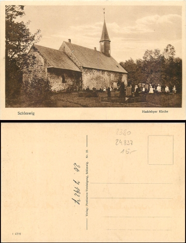Schleswig Haddebyer Kirche *ca.1927