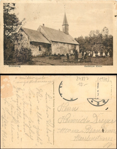 Schleswig Haddebyer Kirche o ca.1920