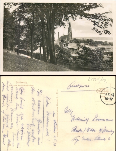 Schleswig von der Michaelisallee o 4.5.40