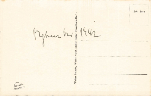 Schlingelbaude Riesengebirge Schlesien * 1942