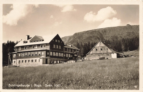 Schlingelbaude Riesengebirge Schlesien * um 1930