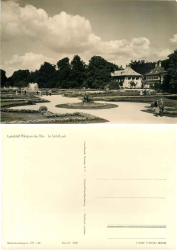 Pillnitz Dresden Schlosspark *1962 Hanich1248
